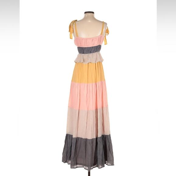 A. Calin by flying tomato floaty boho maxi dress, size small - Picture 2 of 9